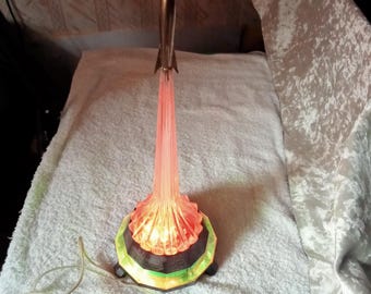 Vintage Table Lamp,night Light Rocket Ussr, 70s Lamp, Soviet Space