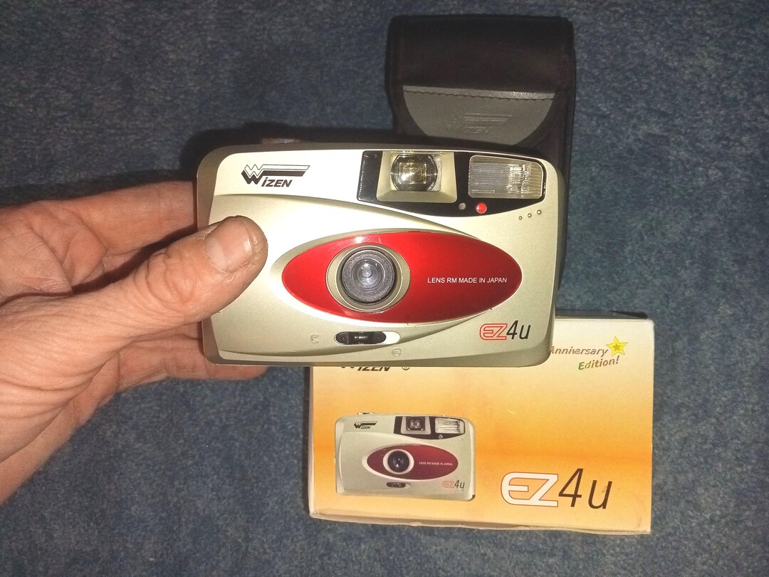 Working Film Camera Wizen EZ 4U,35 Mm Point-and-shoot Camera