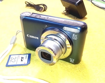 Canon Powershot A3100 Digital Working Camera 12.1MP ,blue ,digital