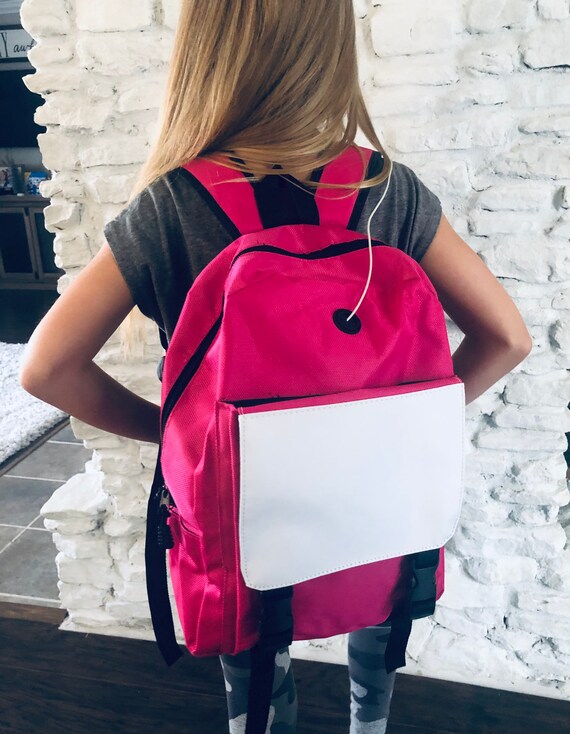 blank backpack