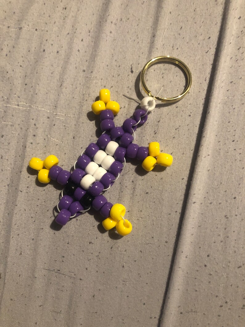 Pony Bead Kandi Animal Keychain Friend Etsy Canada