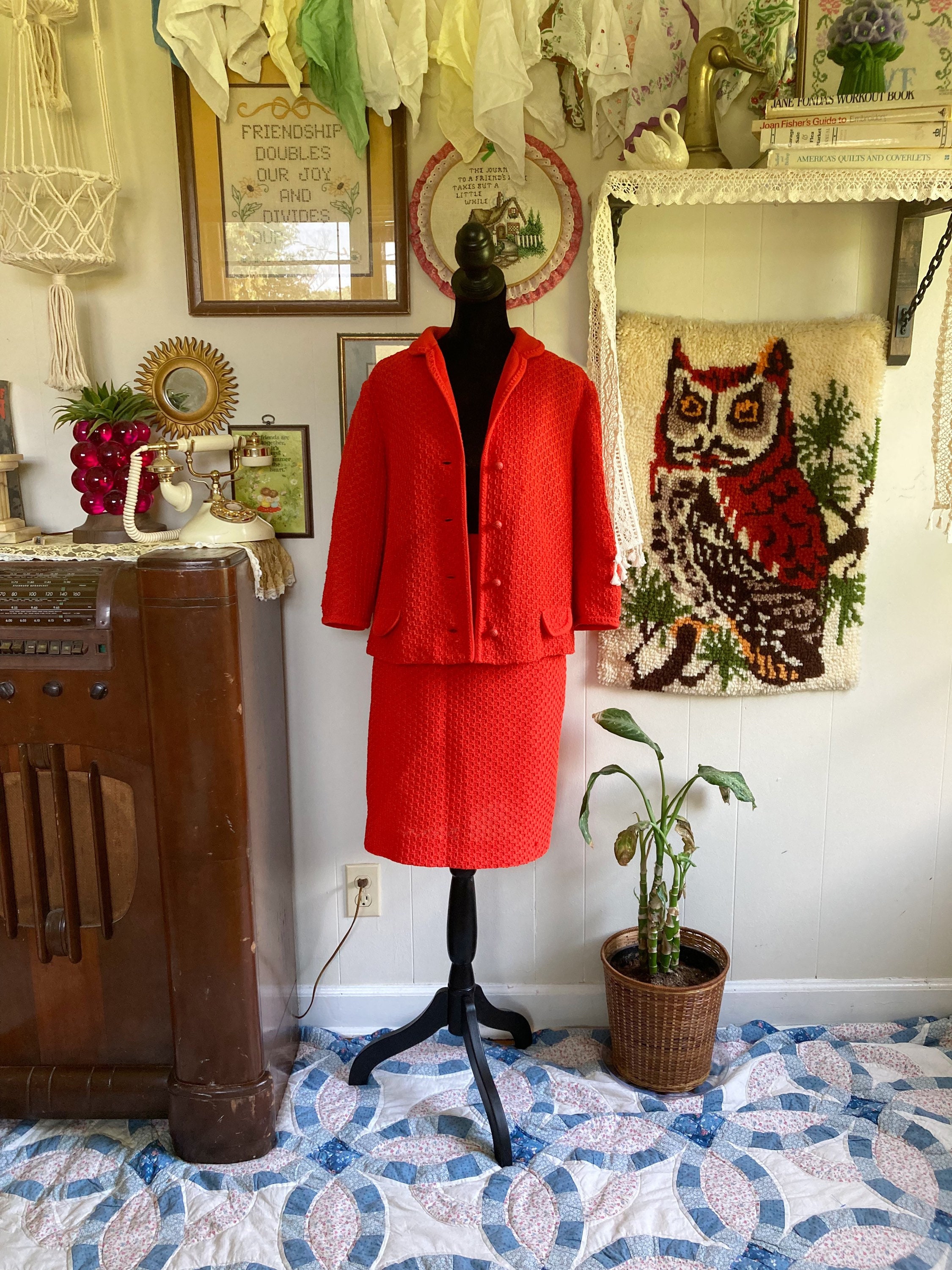 Tangerine Tailored Blazer