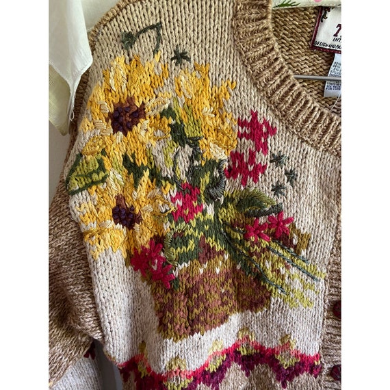 90's vintage deadstock fall apple orchard cardigan - image 6