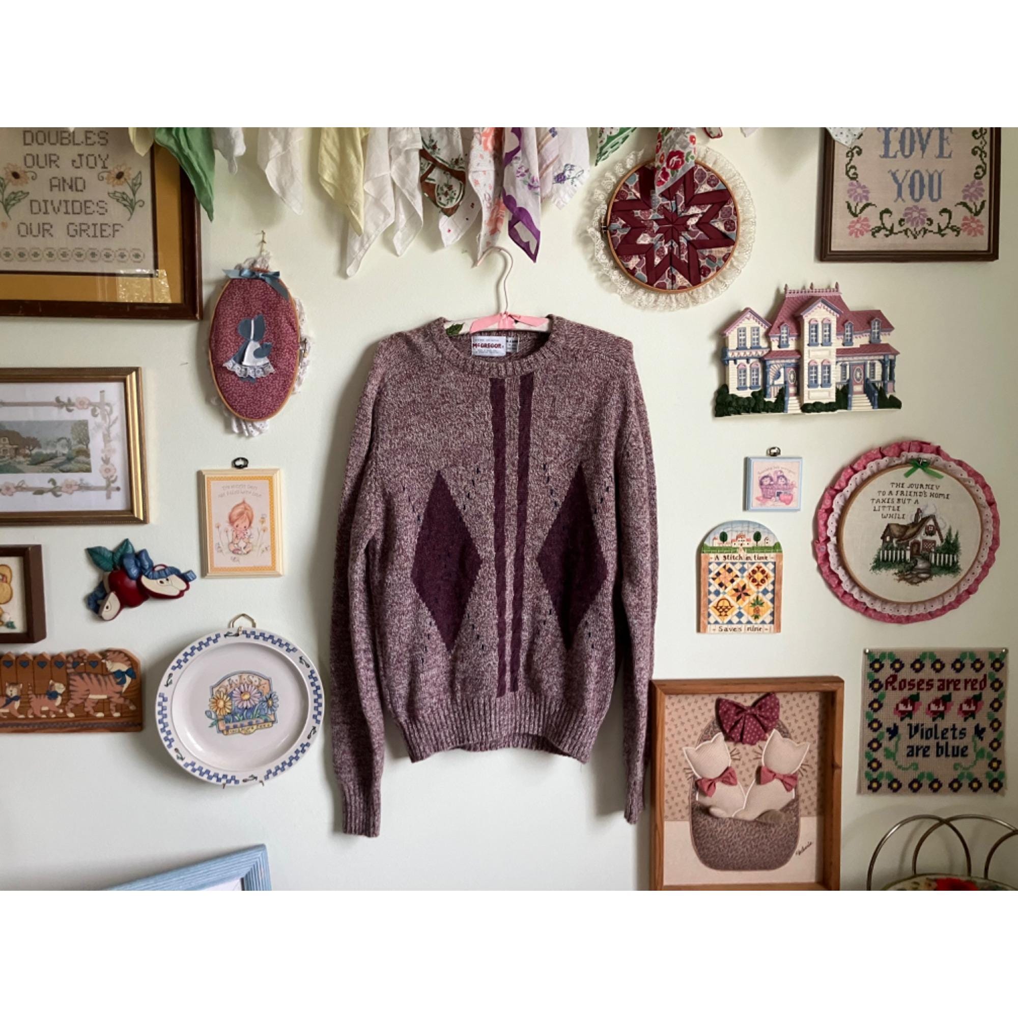 McGregor Men's Pullover Sweater X-Large Wool Blend Made in