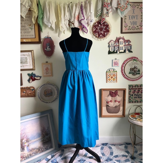 cheap blue dresses for women Royal Blue A-line Simple Modest Popular Custom Cheap Long Party Prom D   SposaBridal