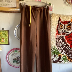 70's vintage tunic and high waisted pants leisurewear set image 7