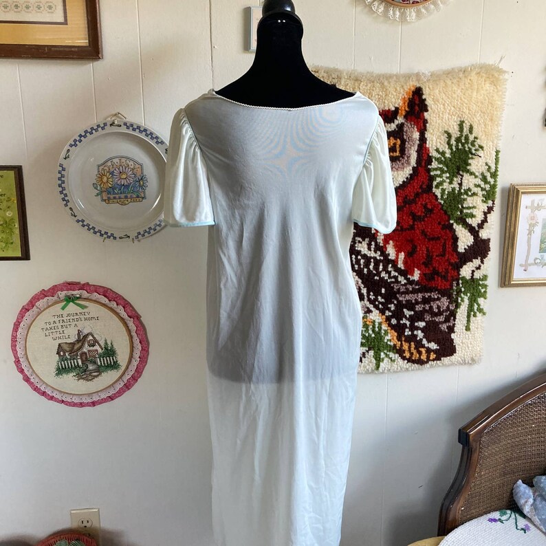 80's Vintage Kitschy Cottagecore White Nightgown With Etsy