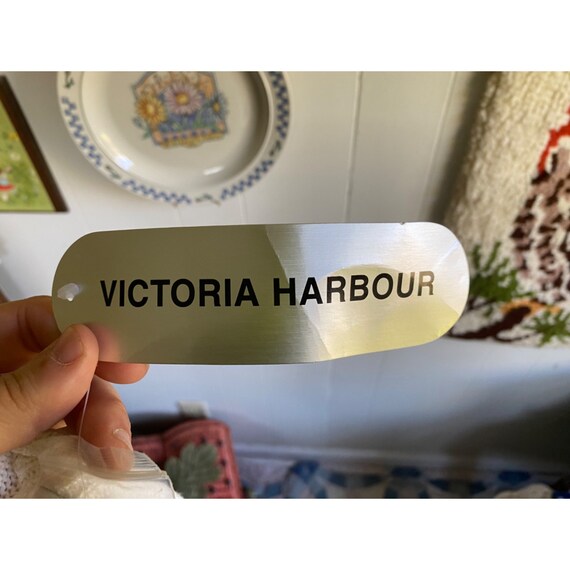 90's VTG deadstock Victoria Harbour white tropica… - image 5