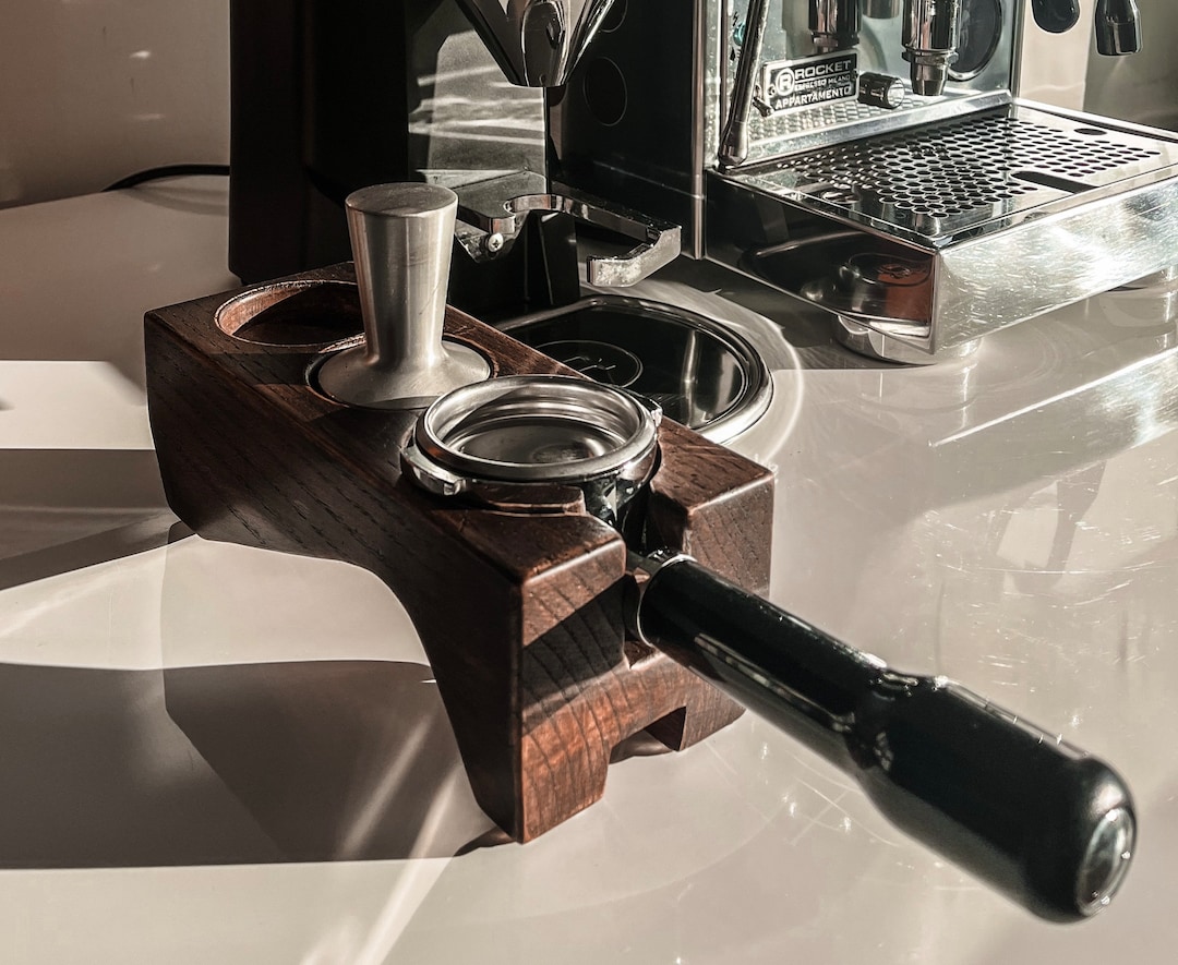 Kaffeesatz Ausklopfbox - Bodenlos Aus PTFE-Stahl | Für Barista & Kaffee-Liebhaber