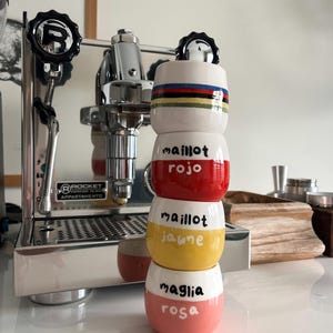 Cycling Grand Tour-espressokopjes | 100% handgemaakt