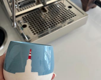 Sip with Legends: Mont Ventoux-Inspired Espresso Cup (One Piece)