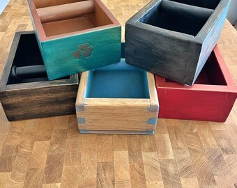 Espresso Knock Boxes Made from Reclaimed Wood | 100% Hand made