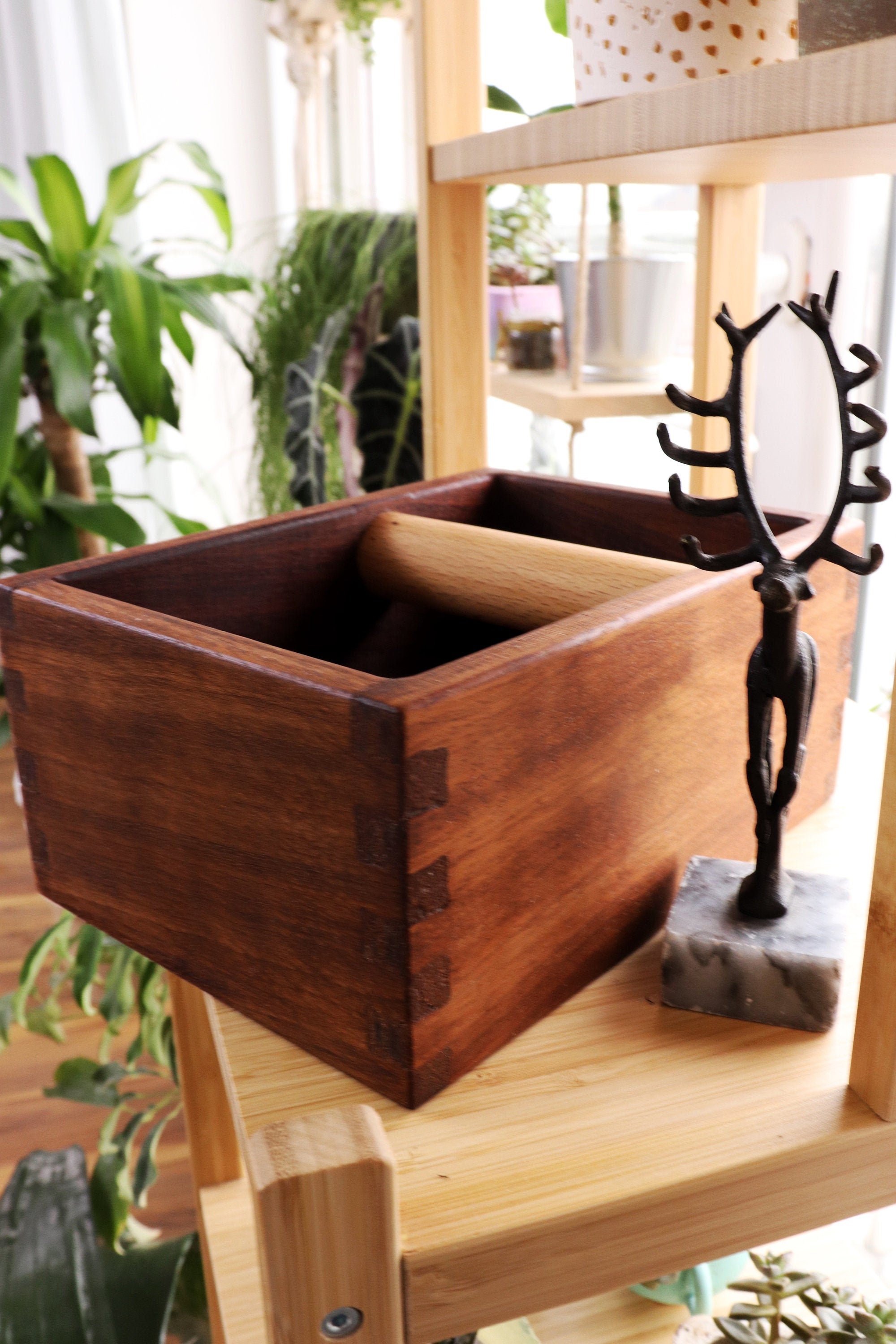 Espresso Knock Box Etsy