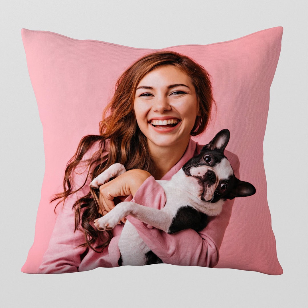 Personalised Pillow Custom Pet Pillow Photo Pet Cushion Pet Etsy