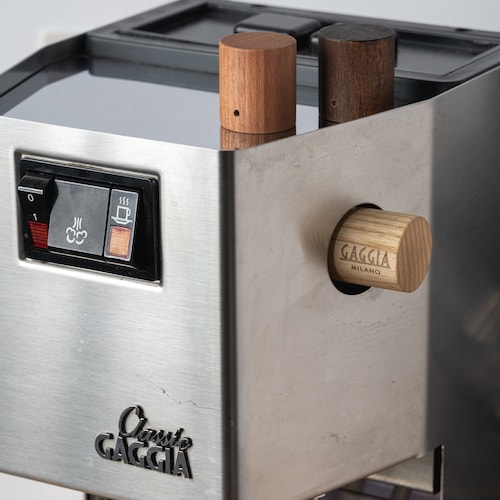 Gaggia Classic Pro Coffee Machine Wood Custom Steam Knob Etsy Canada