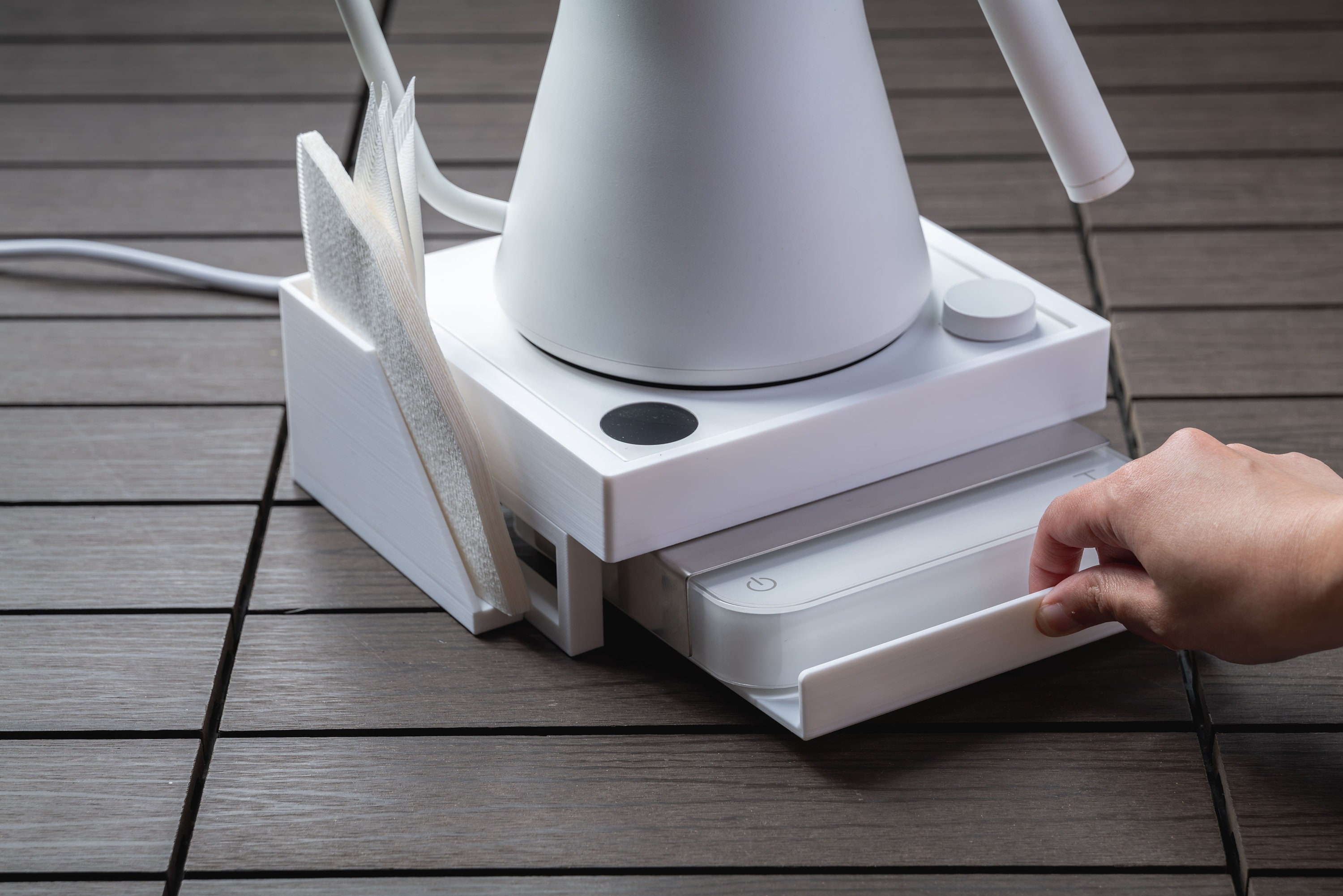 Fellow Stagg EKG Kettle Organizer Shelf: Scale & Filter Holder 