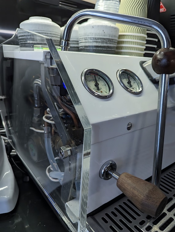 La Marzocco GS3 Side Panels - Clear, Transparent, Acrylic/ White