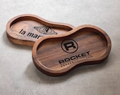 Wood Tray Holder Stand for Espresso Tamper and Distributor OCD (Custom Engraved)