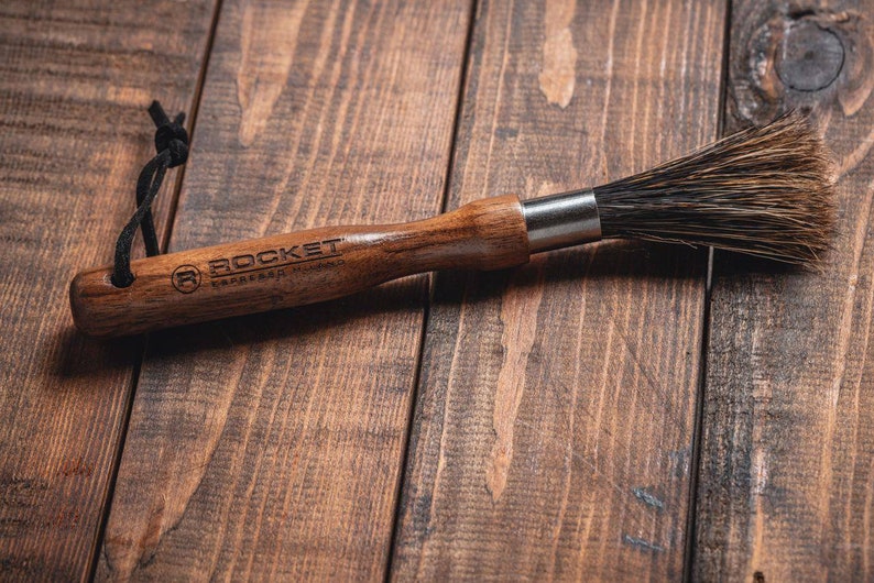 Custom Engraved Coffee Machine & Grinder Cleaning Brush Etsy