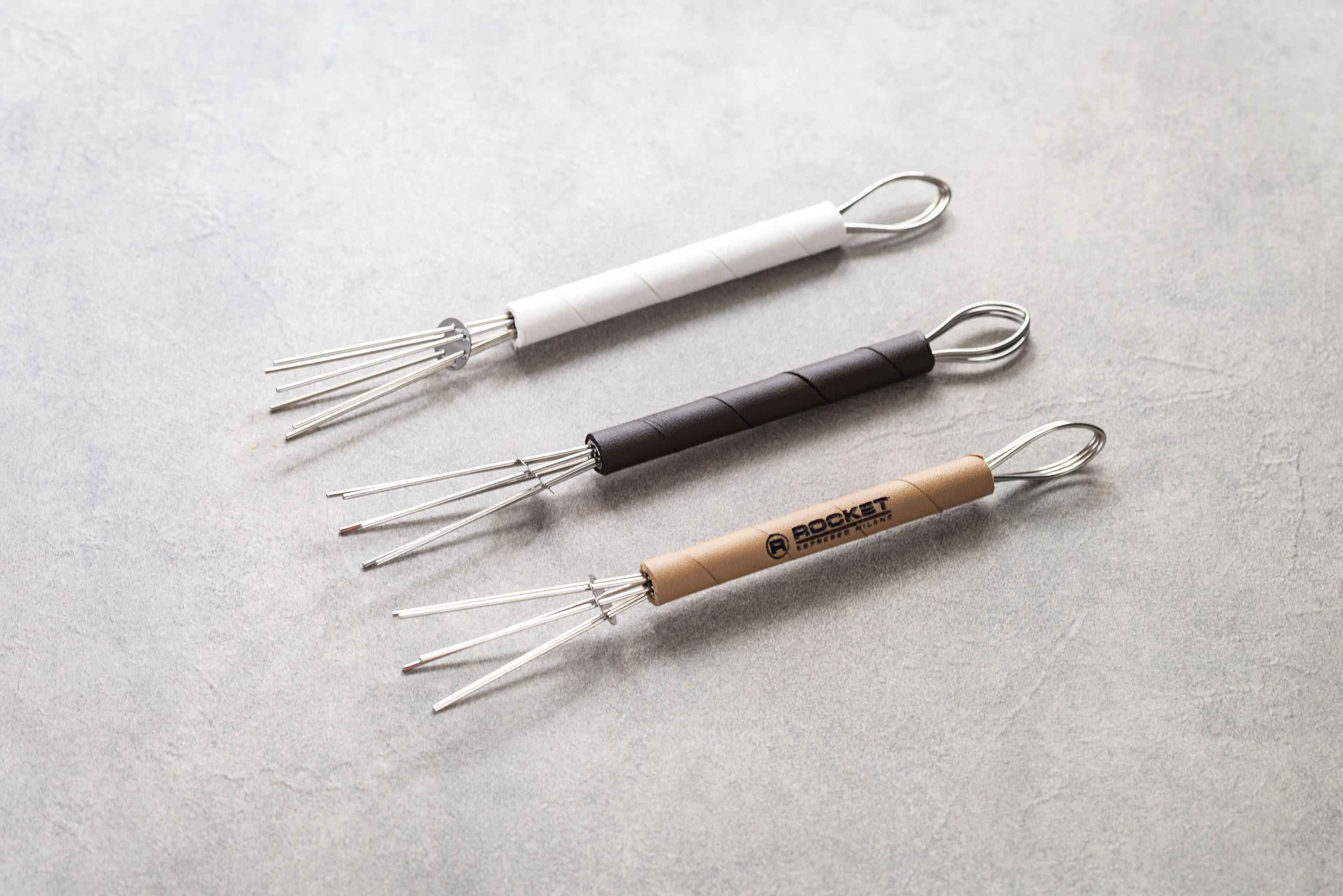 Coffee Stirring Tool for Espresso Distribution Natural Wood Handle and