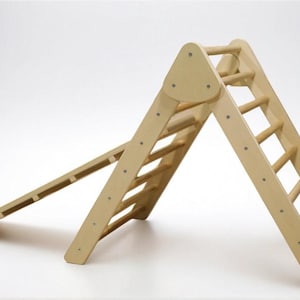 Climbing triangle with slide | foldable | handmade | sustainable