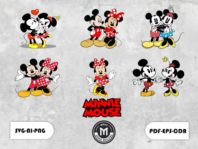 Download Animation Characters Svg Disney Svg Bundle Animation Design | Etsy