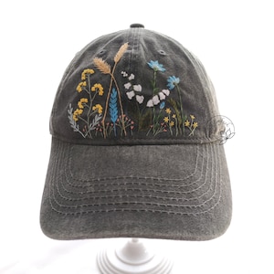 Blumen Denim Cap - Etsy Australia display picture 3