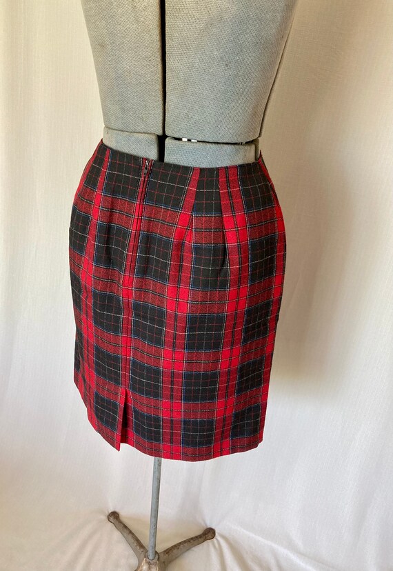 Jupe Plissée Vintage Christy Girl - Bleu, Taille 12, Style Années 70, Occasion
