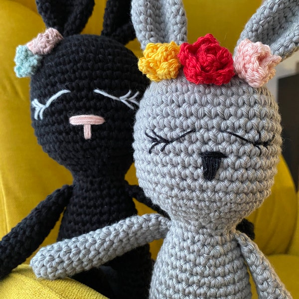 CROCHET PATTERN - Bunny Camillo - English/Português