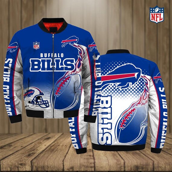 Buffalo Bills NFL Bomber Jacket nfl Fashion winter coat gift Etsy