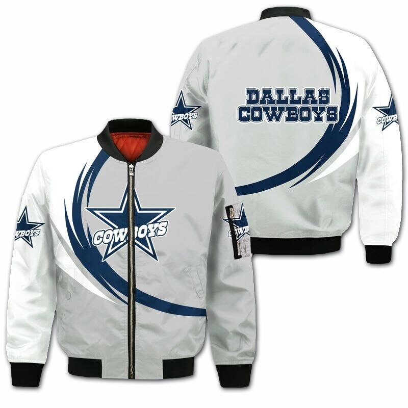 Dallas Cowboys Nfl Bomber Jacket Fashion winter coat gift for | Etsy