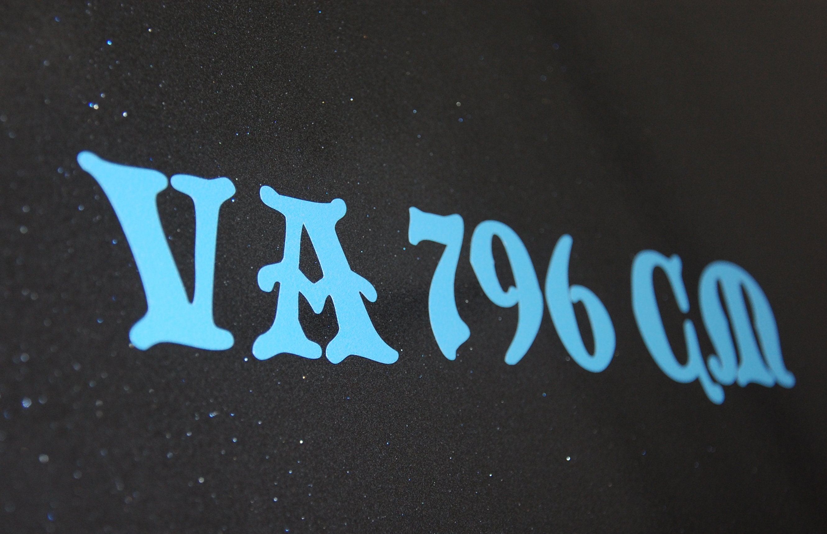 Boat Registration Number Decals. Includes Numbers for Each Etsy