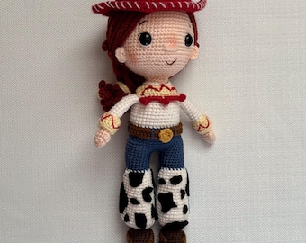 Crocheted Jessie Doll | Disney Lovey | Toy Story Jessie