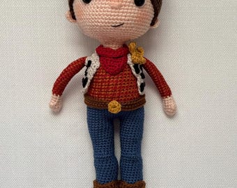 Crocheted Woody Doll | Disney Woody Doll | Toy Story Woody