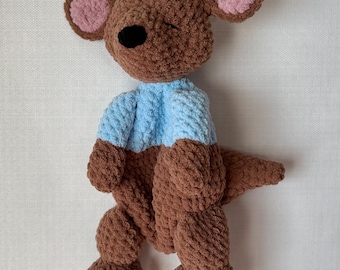 Crocheted Roo | Roo Lovey | Pooh Themed Snuggler