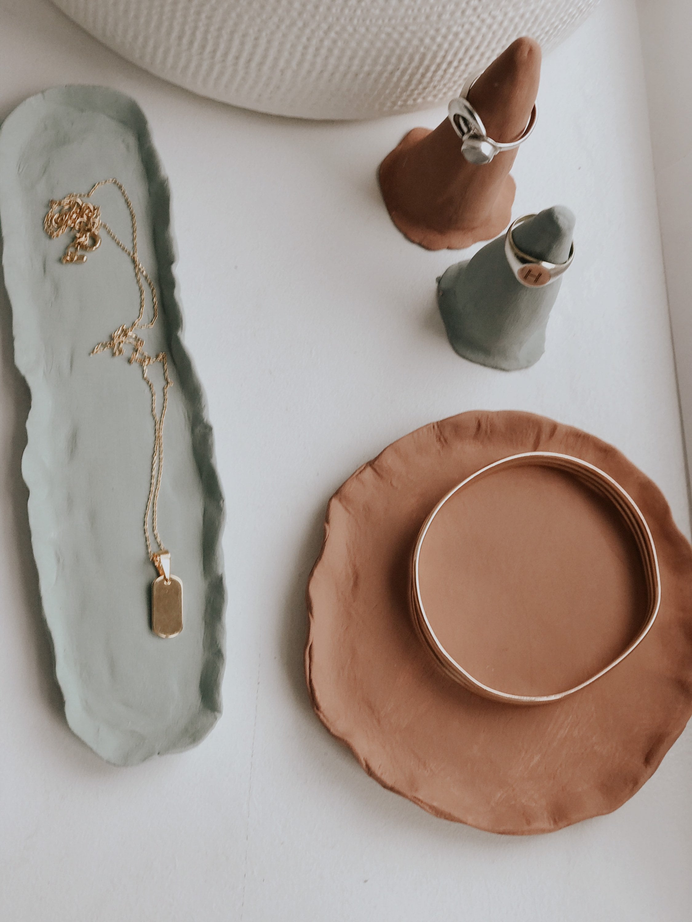 Ceramic jewellery dish set ceramic trinket neutral Etsy