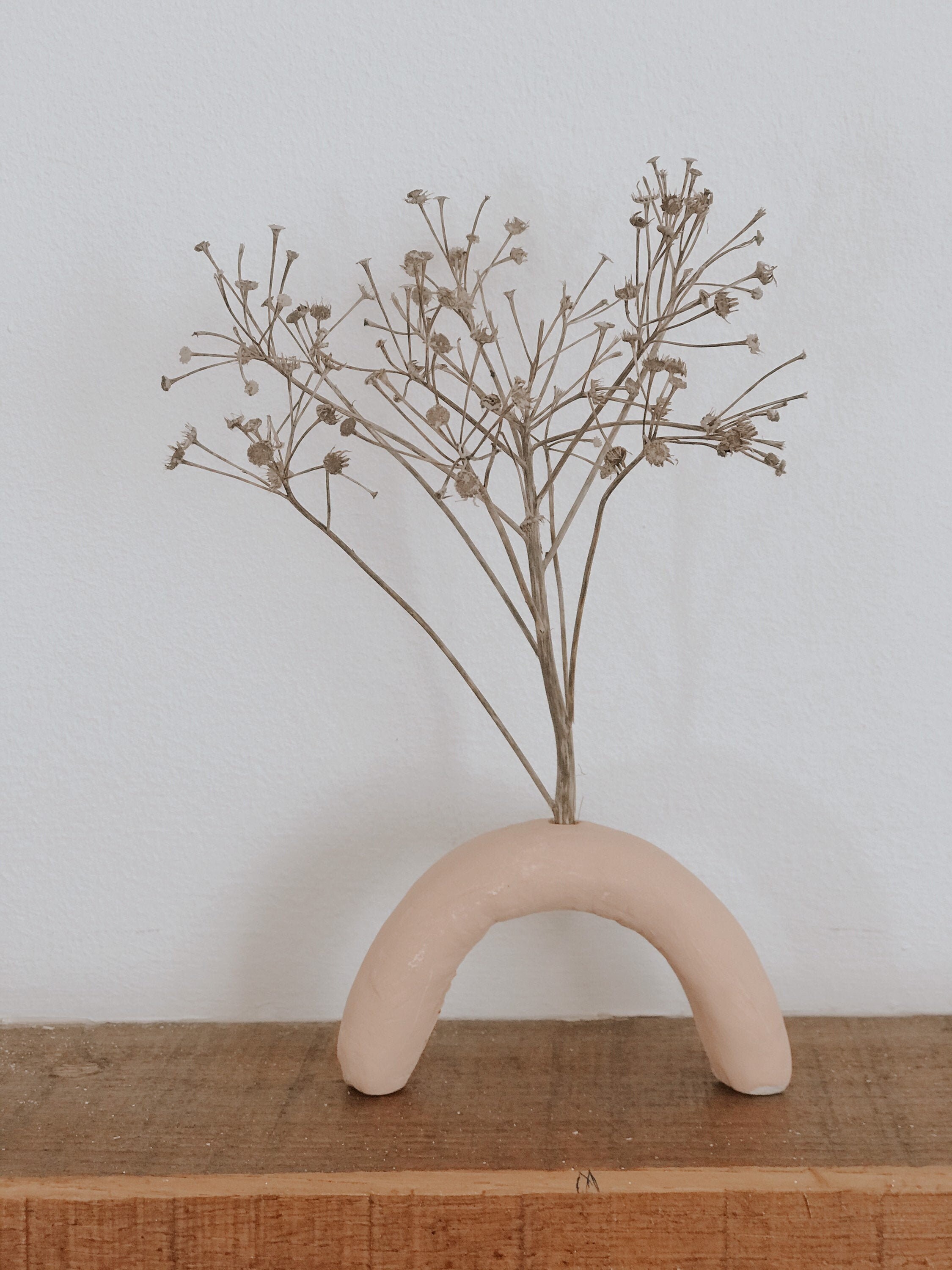 Ceramic Arch Vase ceramic neutral boho vase ceramic Etsy