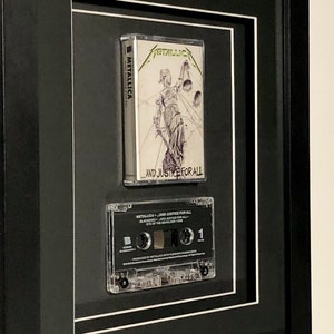 Metallica - 'And Justice For All' Framed Tape Cassette