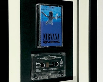 Nirvana - 'Nevermind' Framed Tape Cassette