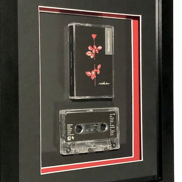 Depeche Mode - Casete de cinta enmarcado 'Violator'