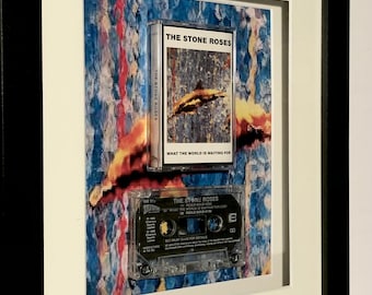 The Stone Roses - 'What The World Is Waiting For' Framed Tape Cassette