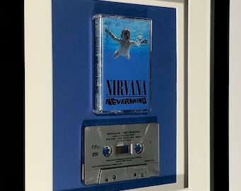 Nirvana - 'Nevermind' Framed Tape Cassette