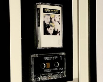 Depeche Mode - 'The Singles 81 to 85' Cassette encadrée