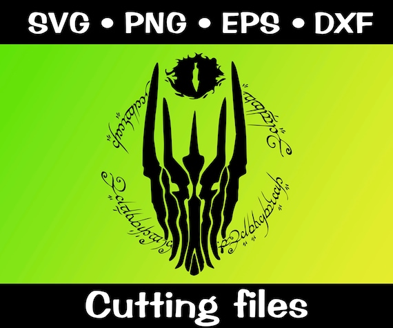 Lord of the Rings Svg Sauron Svg Lotr Svg Sticker (Download Now