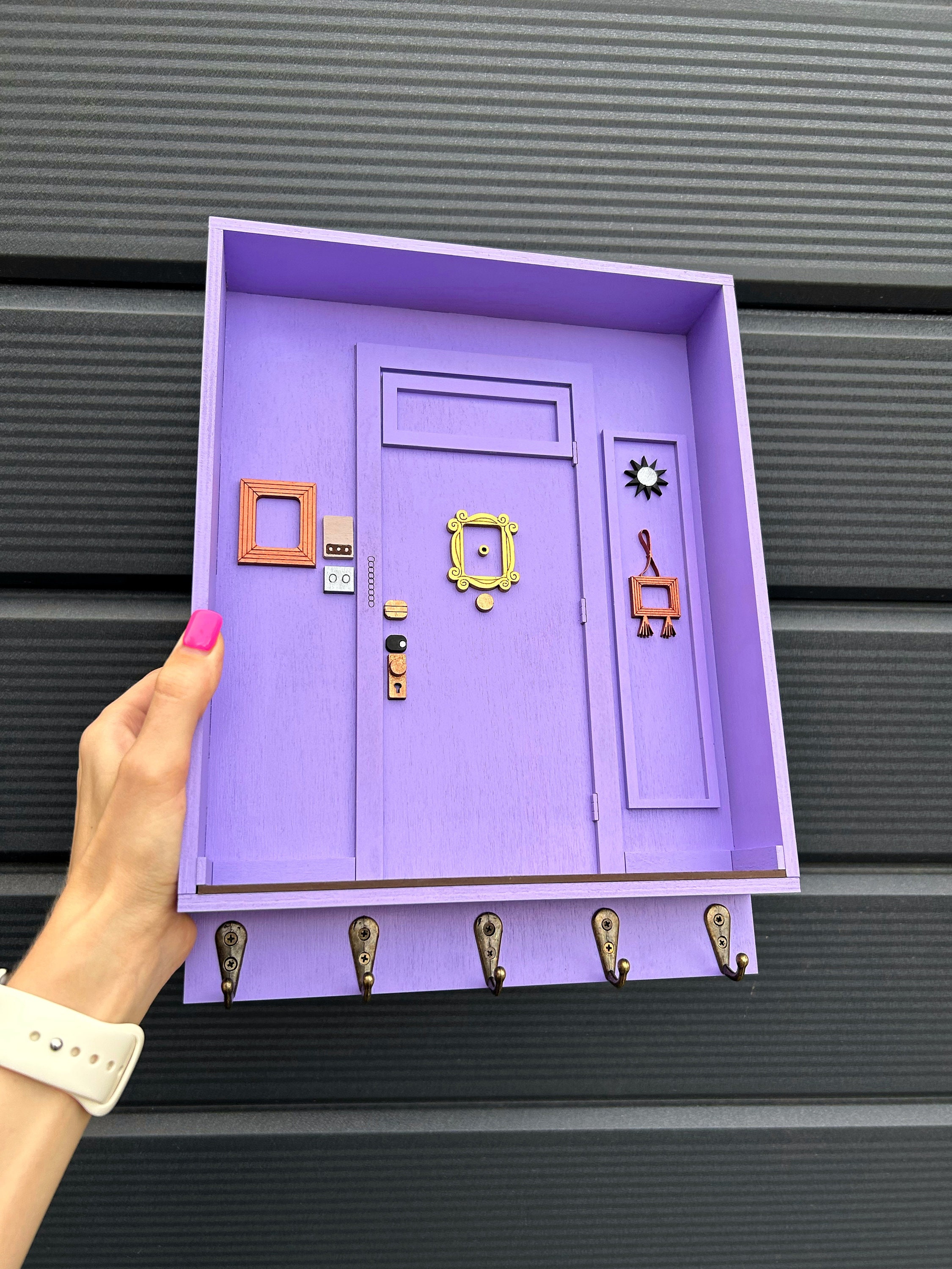 Friends purple door - .de