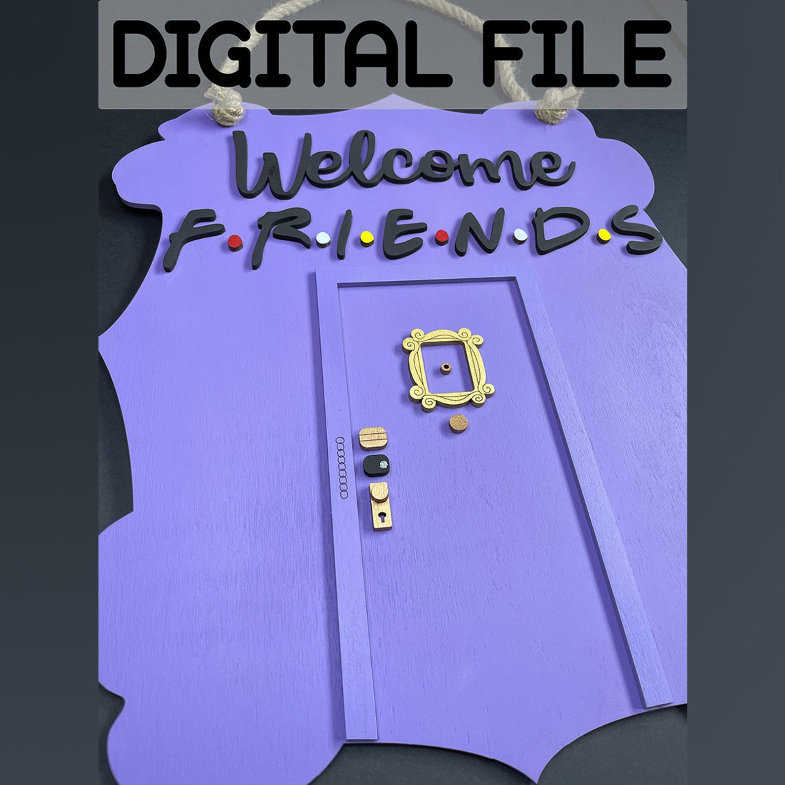 Free Free 333 Welcome Friends Svg SVG PNG EPS DXF File