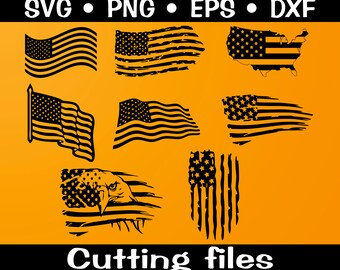 Flag SVG/ USA Flag SVG bundle/ Us flag svg/ American flag svg/ Usa flag clip art/ Flag vector/ Distressed flag svg/ eps, dxf, png