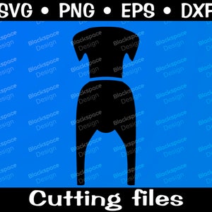Great Dane Dog svg / Dog Butt Leash Holder SVG / Dog Shape Vector Design / Silhouet / Glowforge laser cnc / svg, eps, dxf, png, jpeg