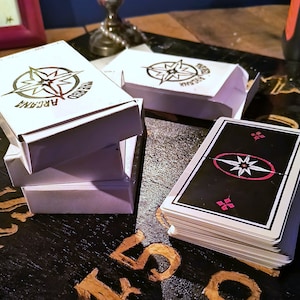 Red Arcana Tarot Deck