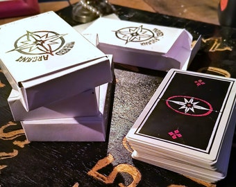 Red Arcana Tarot Deck